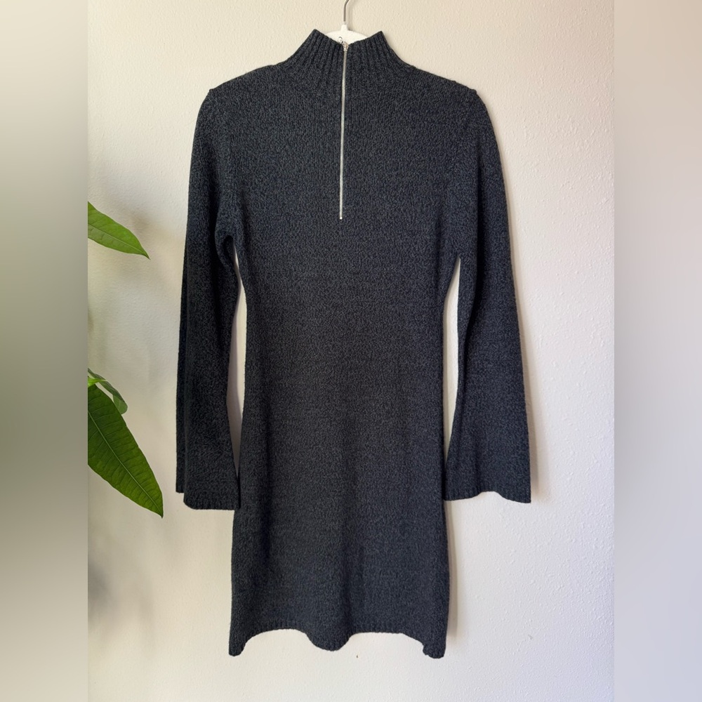 Nice black warm sweater dress. Size L